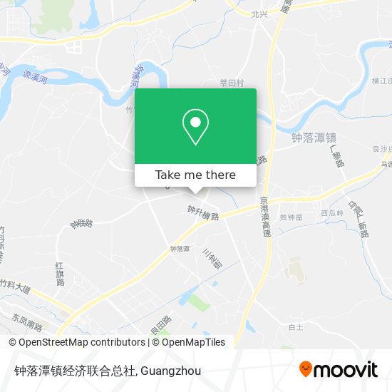 钟落潭镇经济联合总社 map