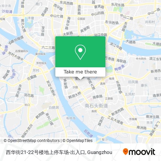 西华街21-22号楼地上停车场-出入口 map