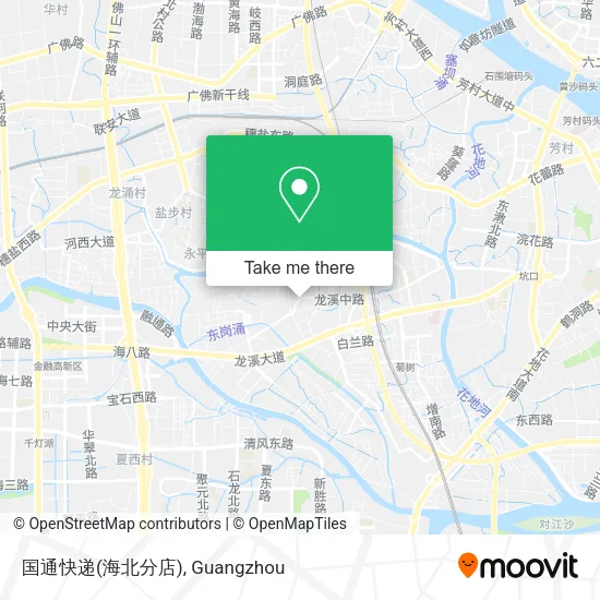 国通快递(海北分店) map