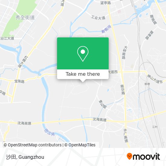 沙田 map