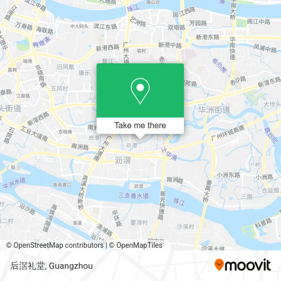 后滘礼堂 map