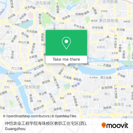 仲恺农业工程学院海珠校区教职工住宅区(西) map