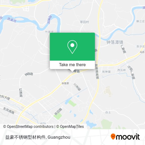益豪不锈钢型材构件 map