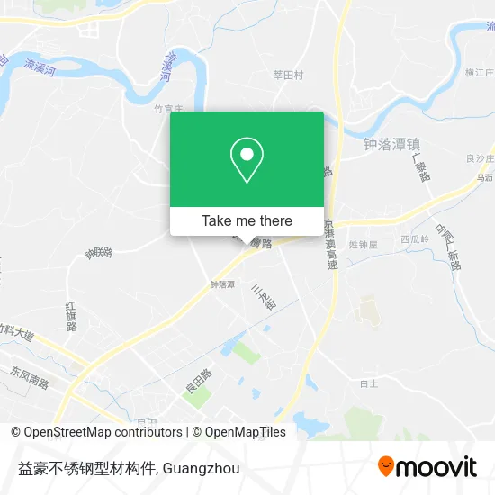 益豪不锈钢型材构件 map