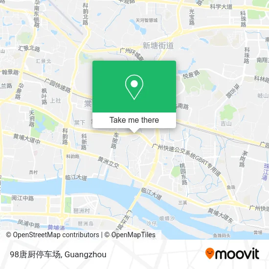 98唐厨停车场 map