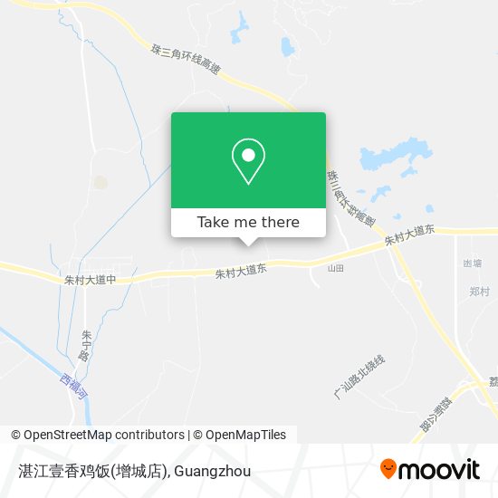 湛江壹香鸡饭(增城店) map