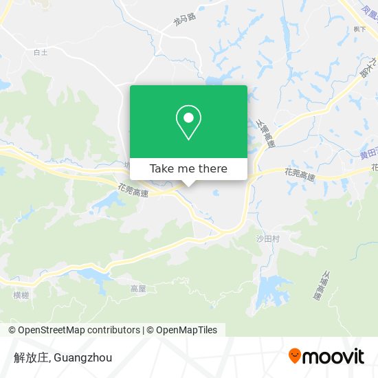 解放庄 map