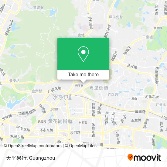 天平果行 map