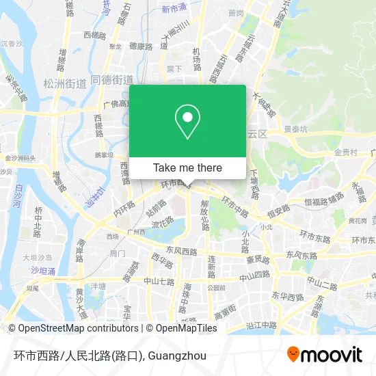 环市西路/人民北路(路口) map