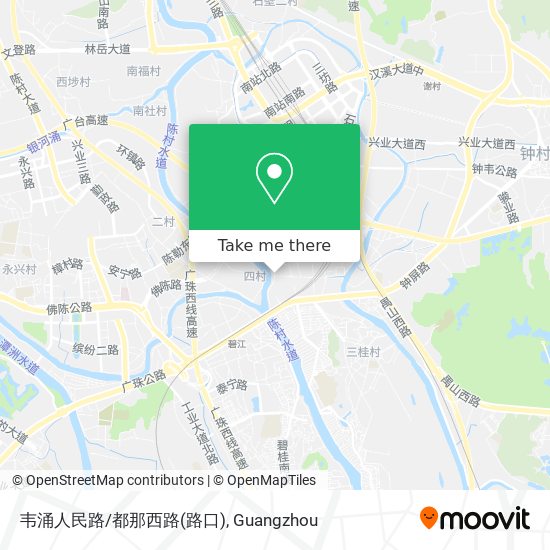 韦涌人民路/都那西路(路口) map