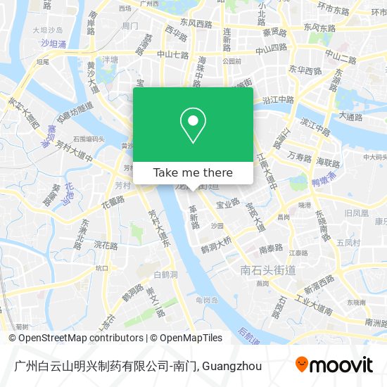 广州白云山明兴制药有限公司-南门 map