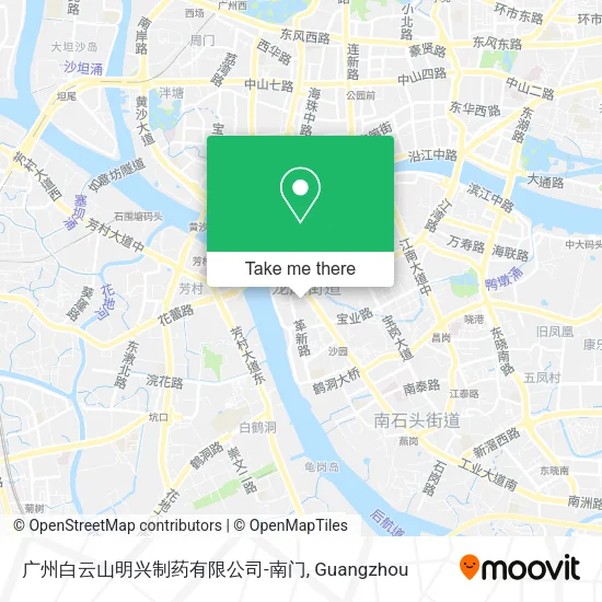 广州白云山明兴制药有限公司-南门 map