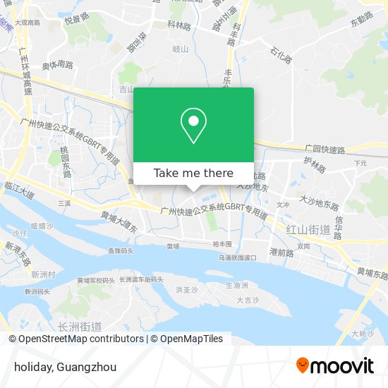 holiday map