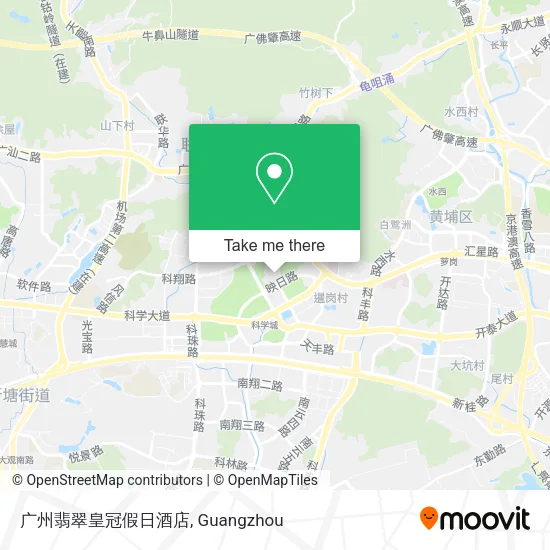 广州翡翠皇冠假日酒店 map
