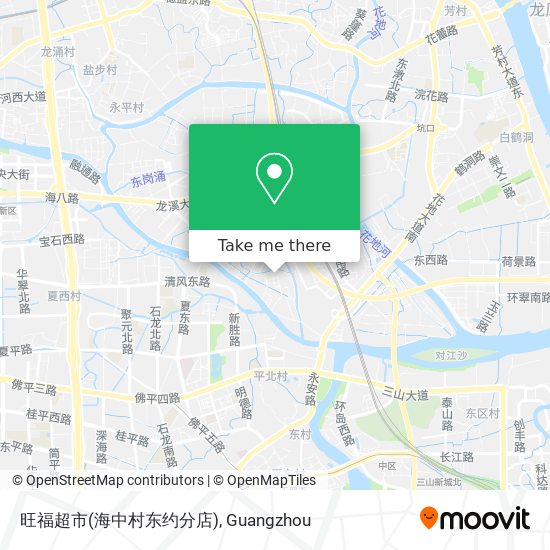 旺福超市(海中村东约分店) map