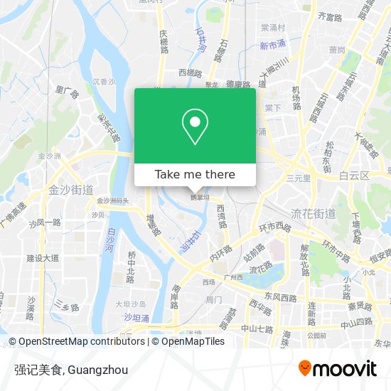 强记美食 map
