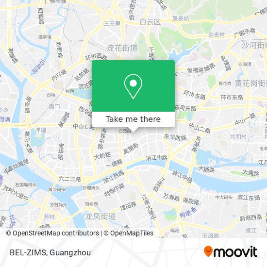 BEL-ZIMS map