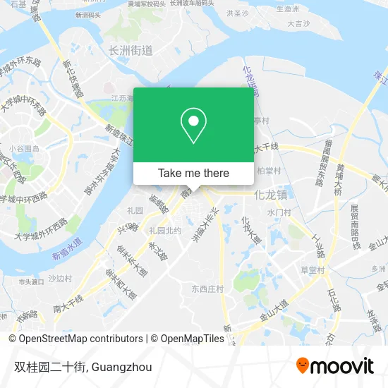 双桂园二十街 map