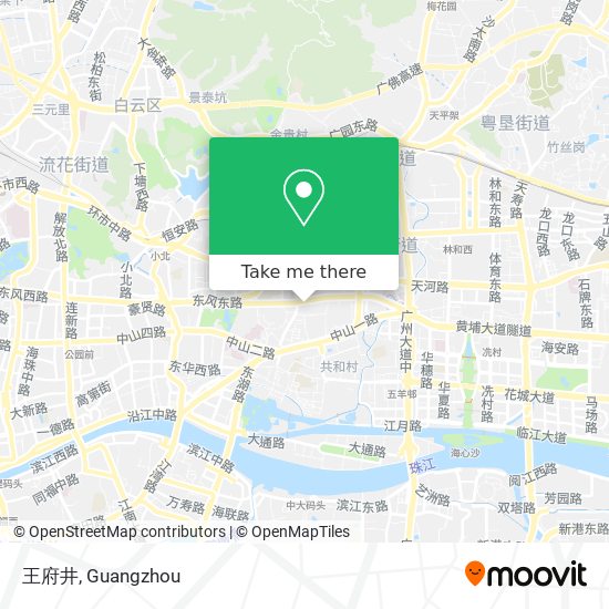 王府井 map