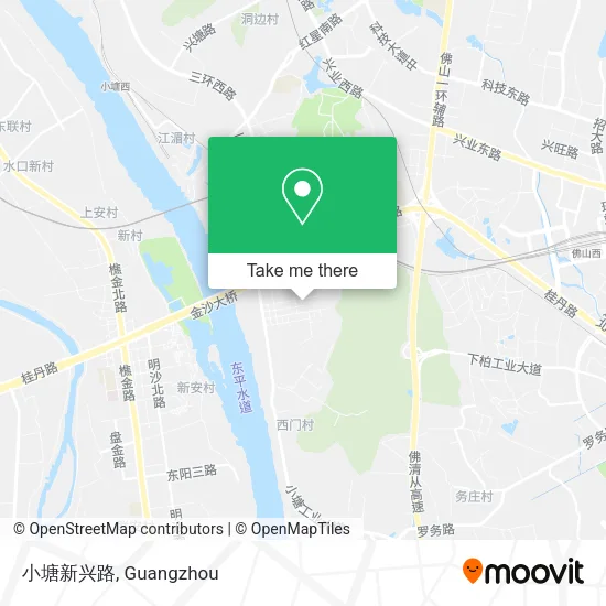 小塘新兴路 map