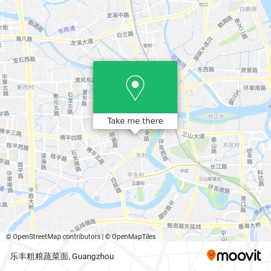 乐丰粗粮蔬菜面 map