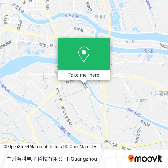 广州海科电子科技有限公司 map