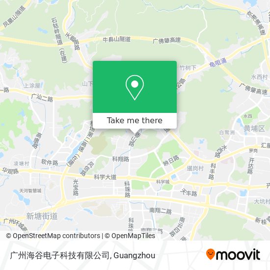 广州海谷电子科技有限公司 map