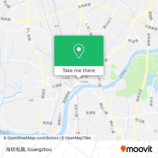 海联电脑 map