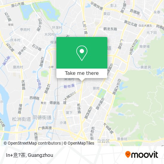 In+意?茶 map