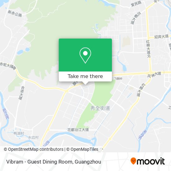 Vibram - Guest Dining Room map
