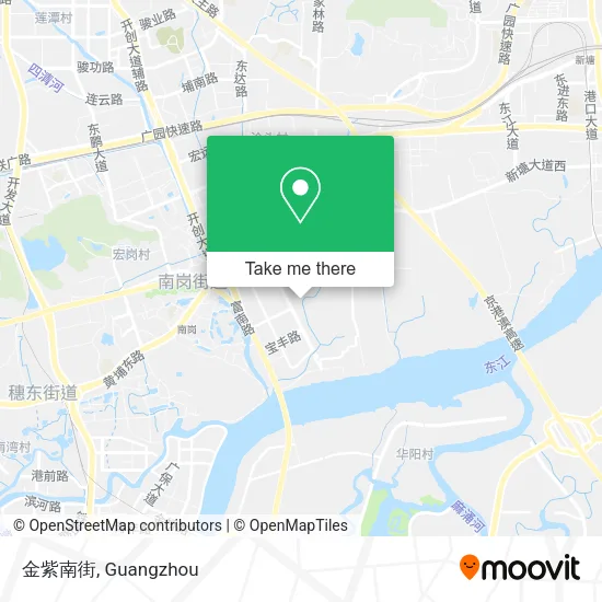 金紫南街 map