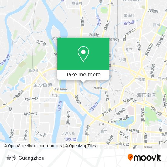 金沙 map