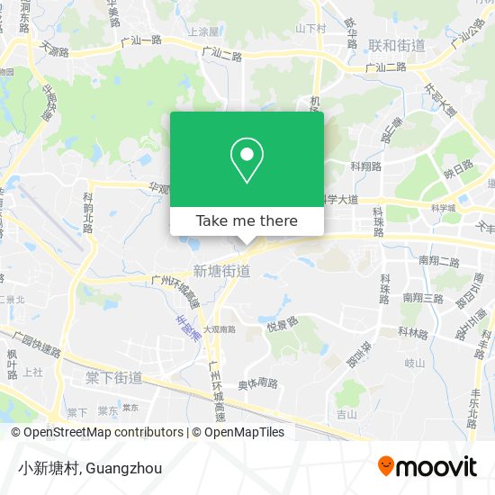 小新塘村 map