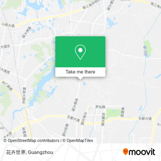 花卉世界 map
