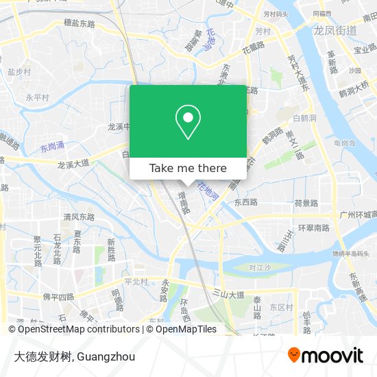 大德发财树 map