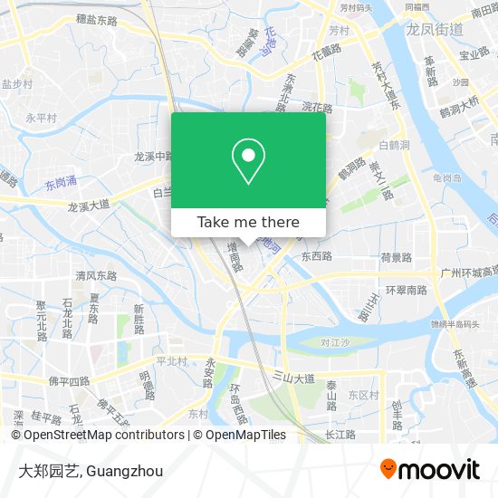 大郑园艺 map