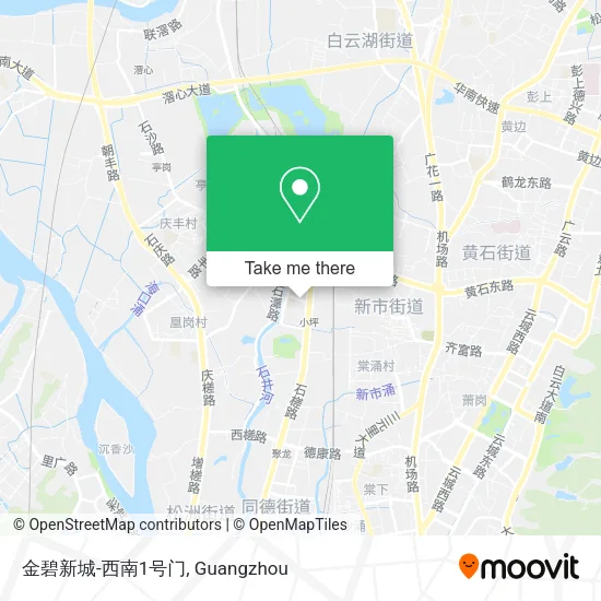 金碧新城-西南1号门 map