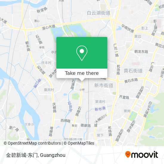 金碧新城-东门 map