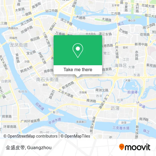 金盛皮带 map