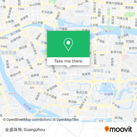 金盛珠饰 map