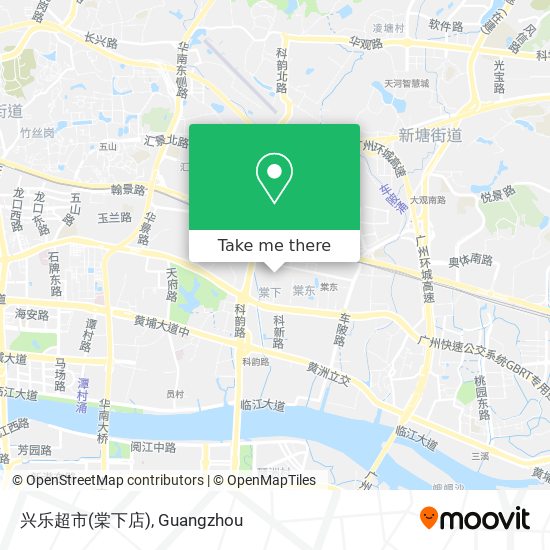 兴乐超市(棠下店) map
