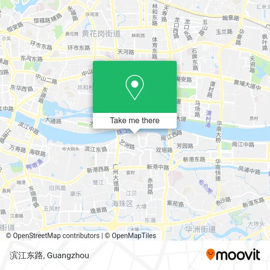 滨江东路 map