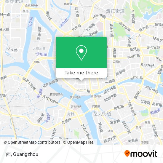 西 map