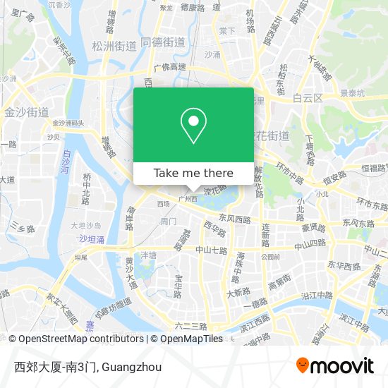 西郊大厦-南3门 map