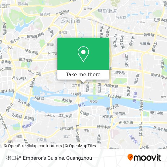 御口福 Emperor's Cuisine map