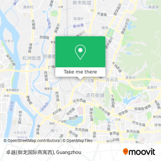 卓越(御龙国际商寓西) map