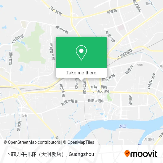 卜菲力牛排杯（大润发店） map