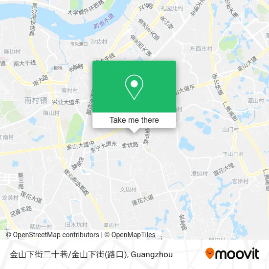 金山下街二十巷/金山下街(路口) map
