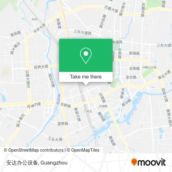 安达办公设备 map
