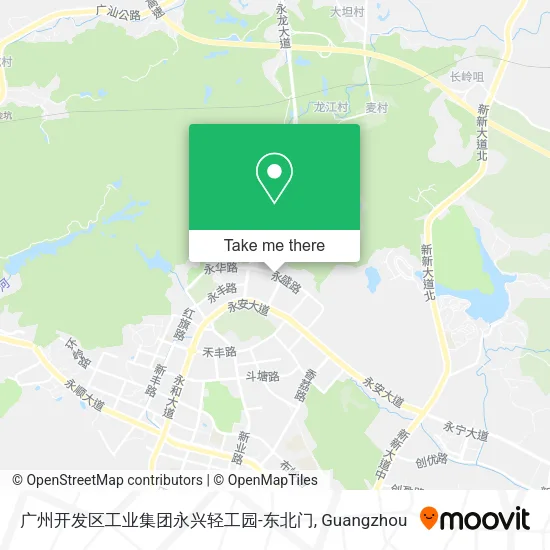 广州开发区工业集团永兴轻工园-东北门 map
